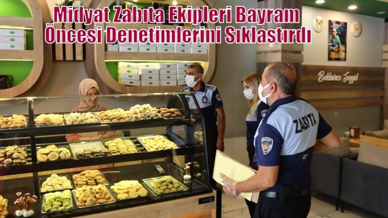 Midyat Zabıta Ekipleri Bayram Öncesi Denetimlerini Sıklaştırdı