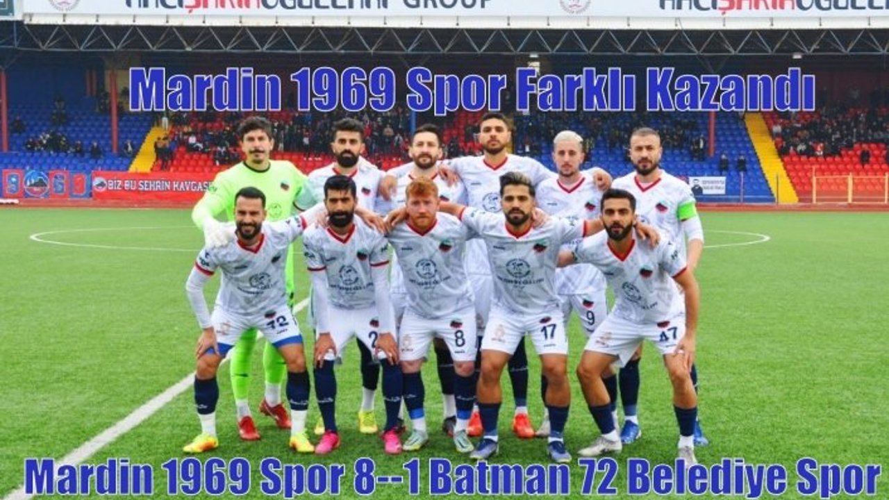 Mardin 1969 Spor Farklı Kazandı