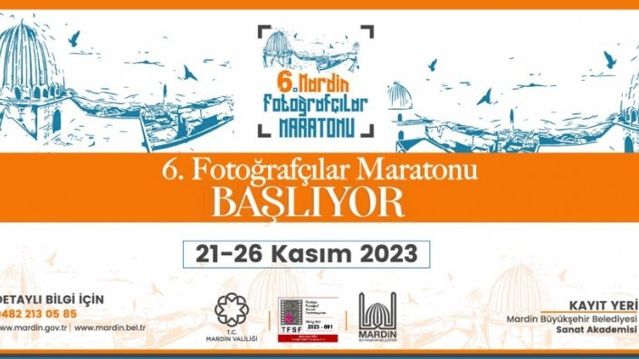 Mardin Fotoğrafçılar Maratonu Heyecanı Başlıyor