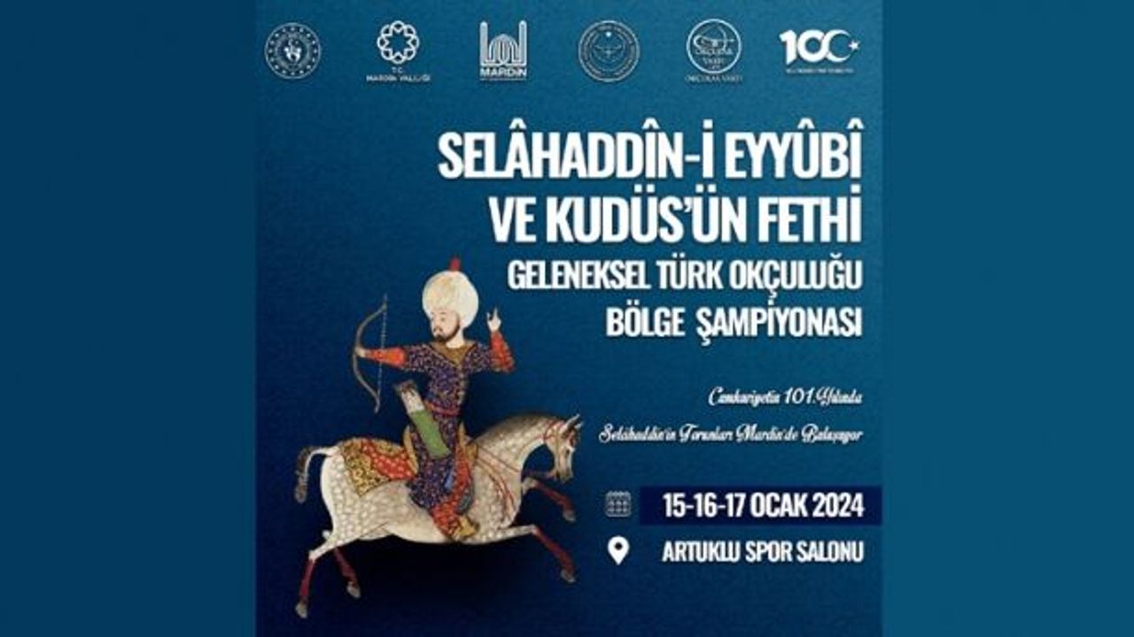 Mardin, Geleneksel Türk Okçuluğu Bölge Şampiyonasına ev sahipliği yapacak