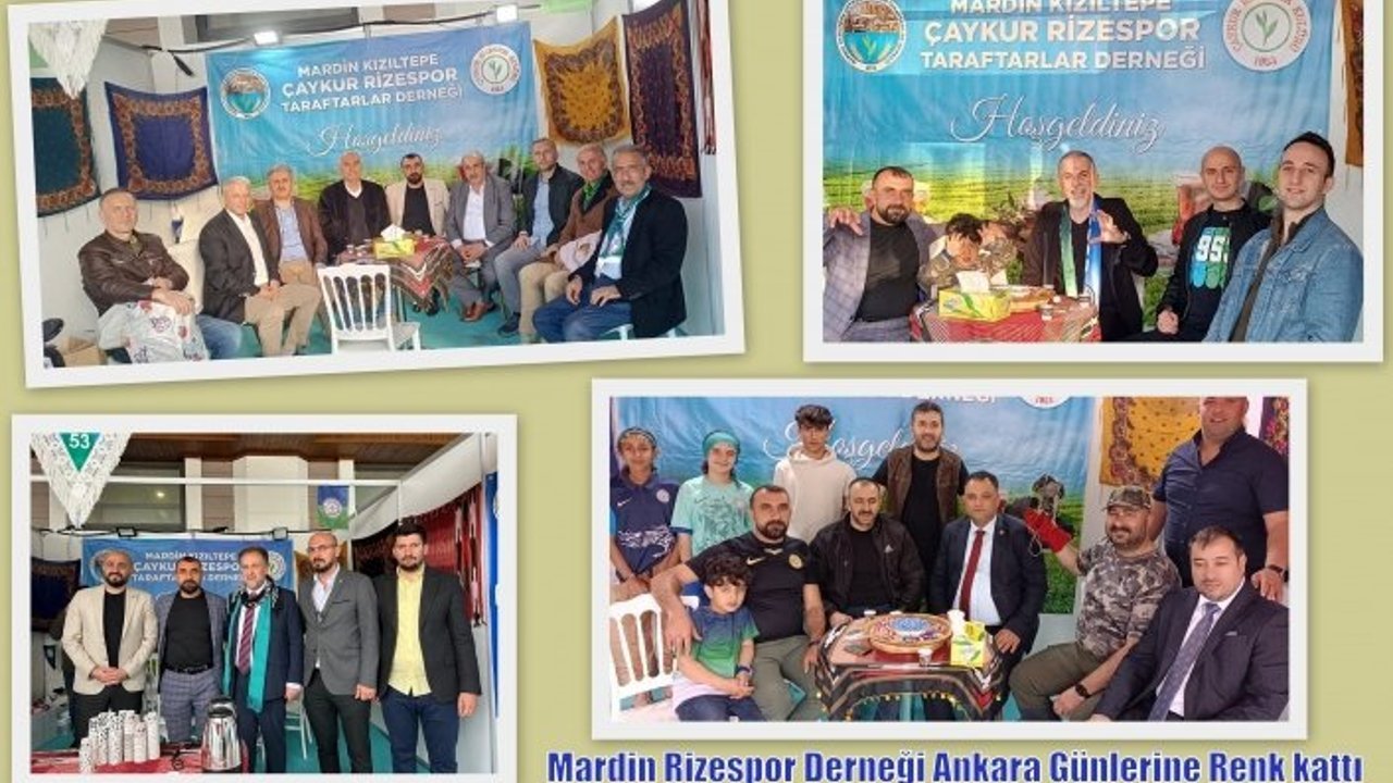 Mardin Rizespor Derneği Ankara Günlerine Renk kattı