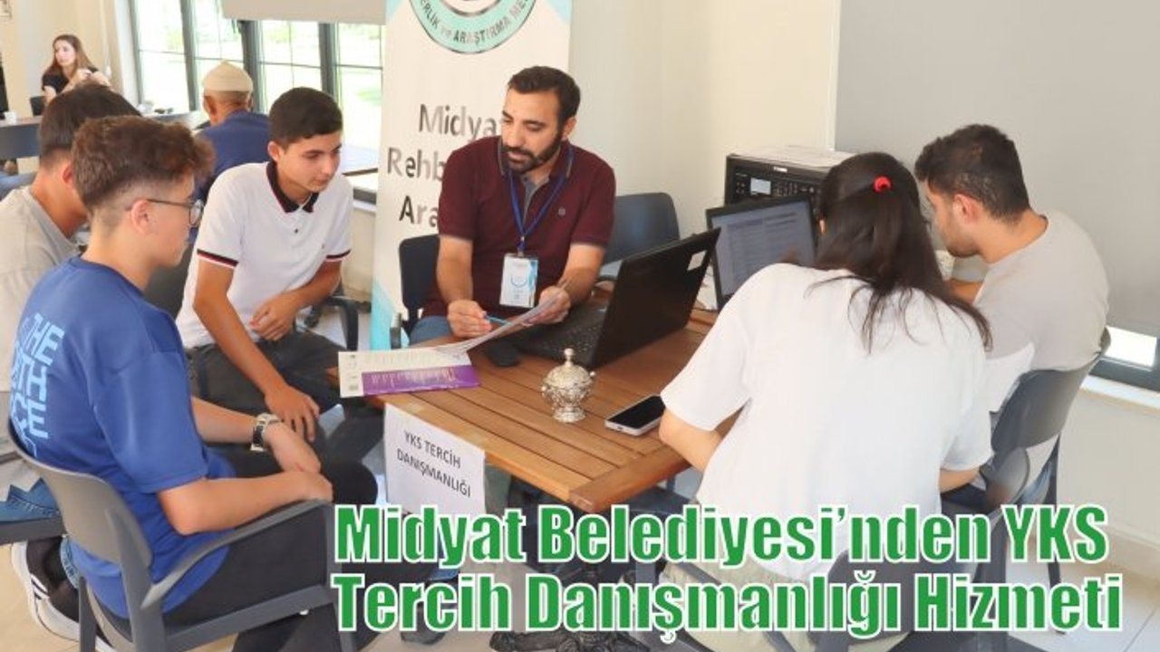 Midyat Belediyesi’nden YKS Tercih Danışmanlığı Hizmeti