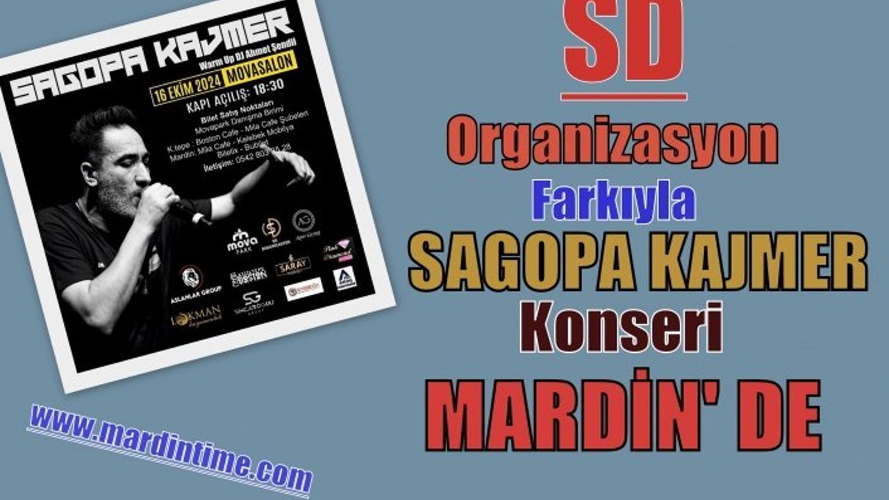 SD Organizasyon Farkıyla SAGOPA KAJMER Konseri Mardin’de