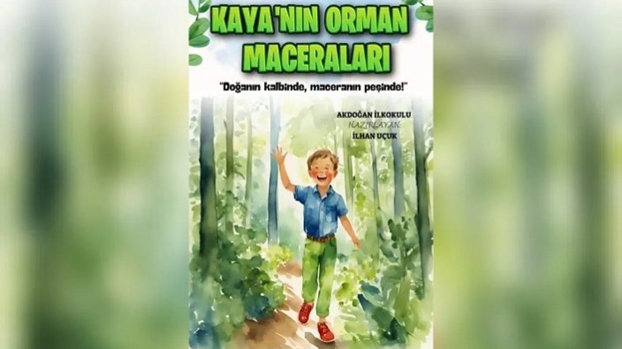 Akdoğan İlk ve Ortaokulu öğrencilerinin bir cümleden yola çıkarak yazdığı hikayeler kitap oldu