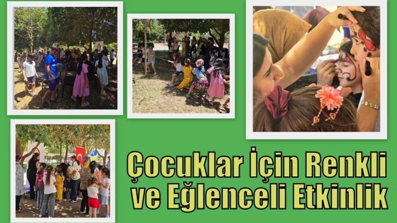 Çocuklar İçin Renkli ve Eğlenceli Etkinlik