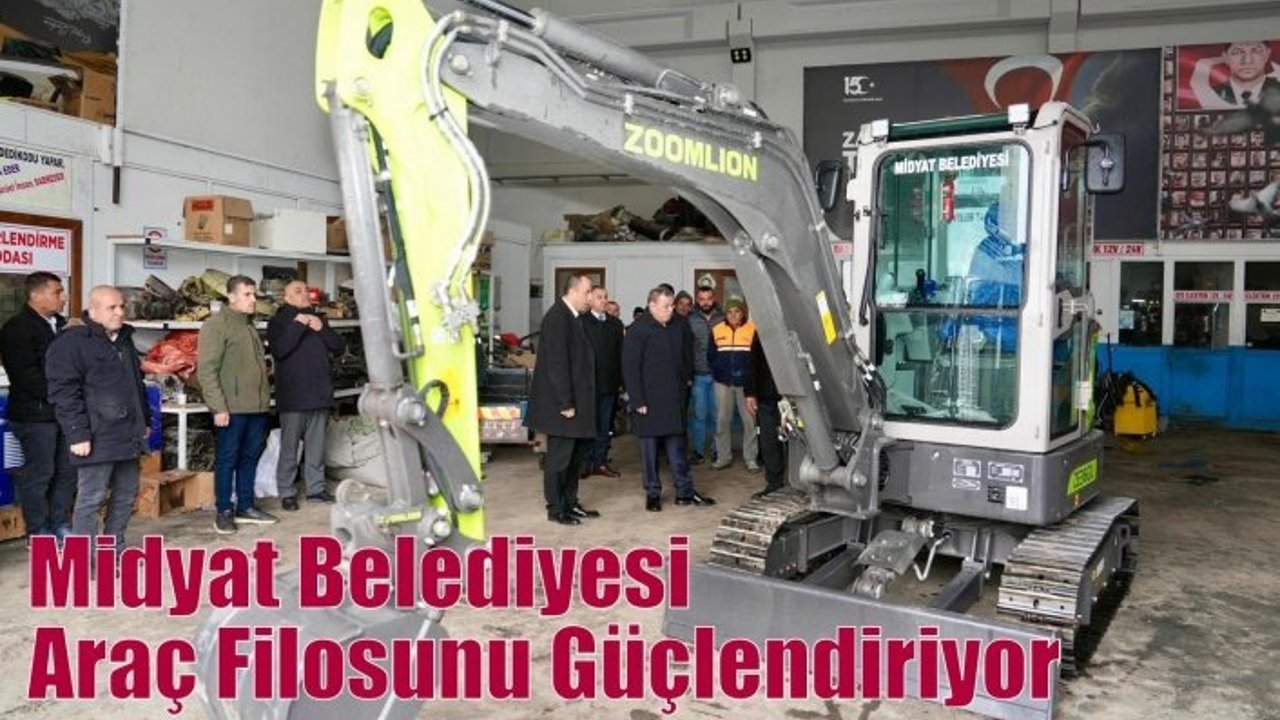 Midyat Belediyesi Araç Filosunu Güçlendiriyor