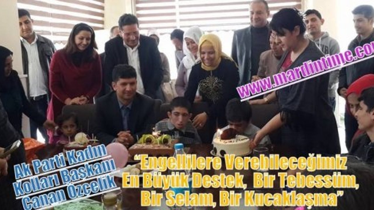 Ak Parti Kadın Kolları;” Engellilerin Sorunu Tüm İnsanların Sorunudur”