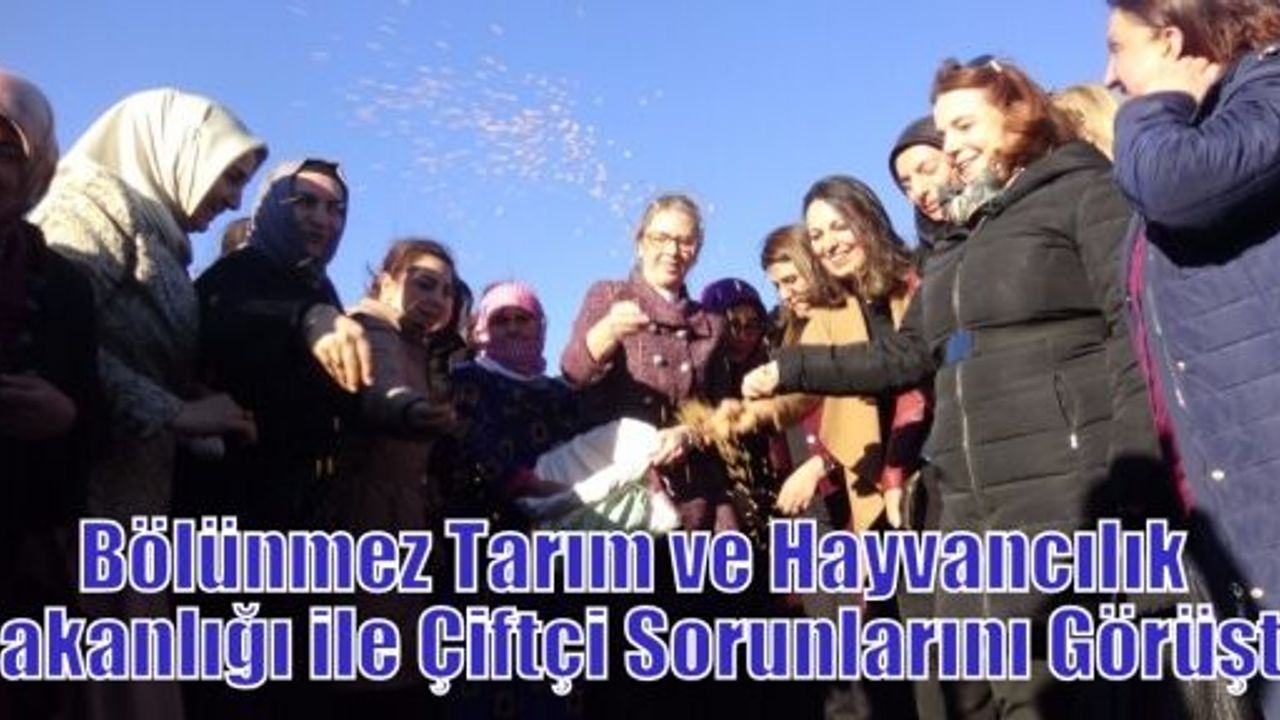 Bölünmez Tarım ve Hayvancılık Bakanlığı ile Çiftçi Sorunlarını Görüştü