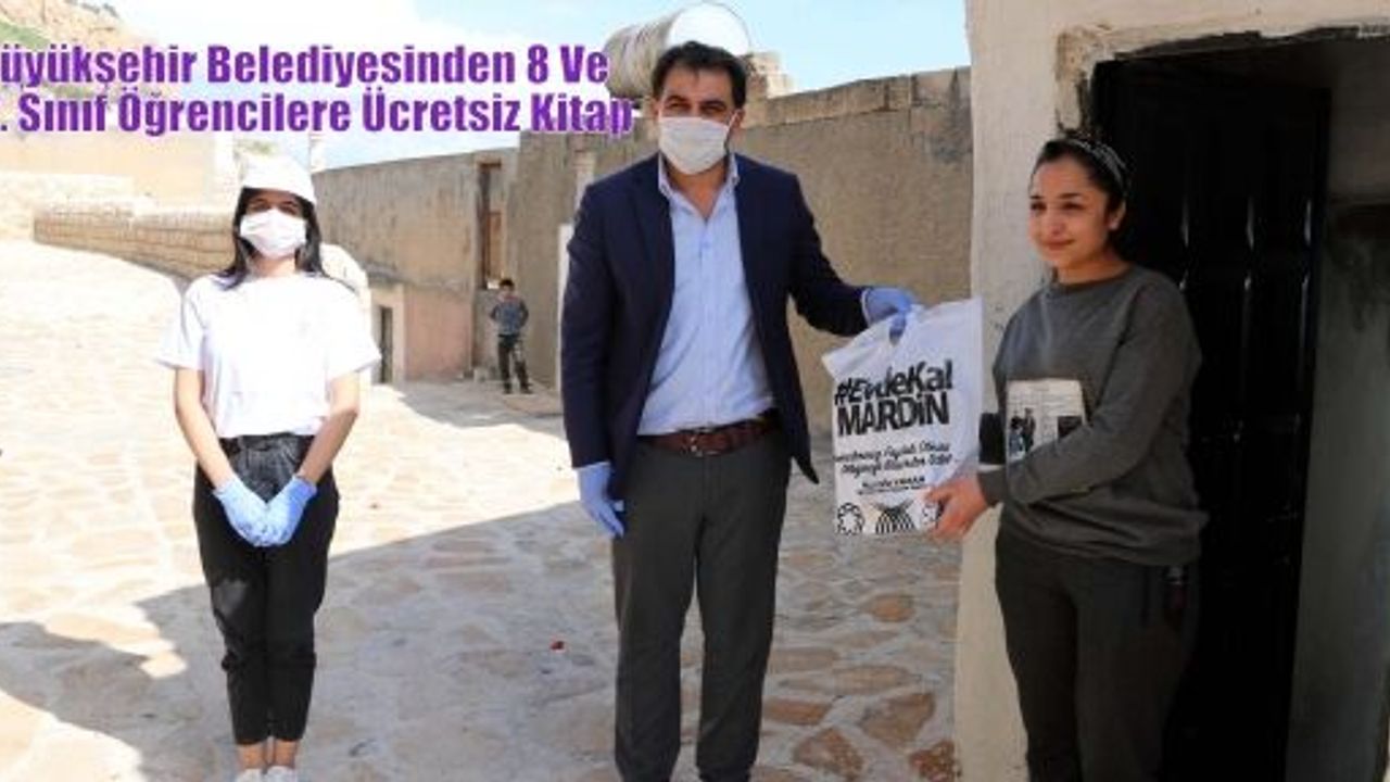 Büyükşehir Belediyesinden 8 Ve 12. Sınıf Öğrencilere Ücretsiz Kitap