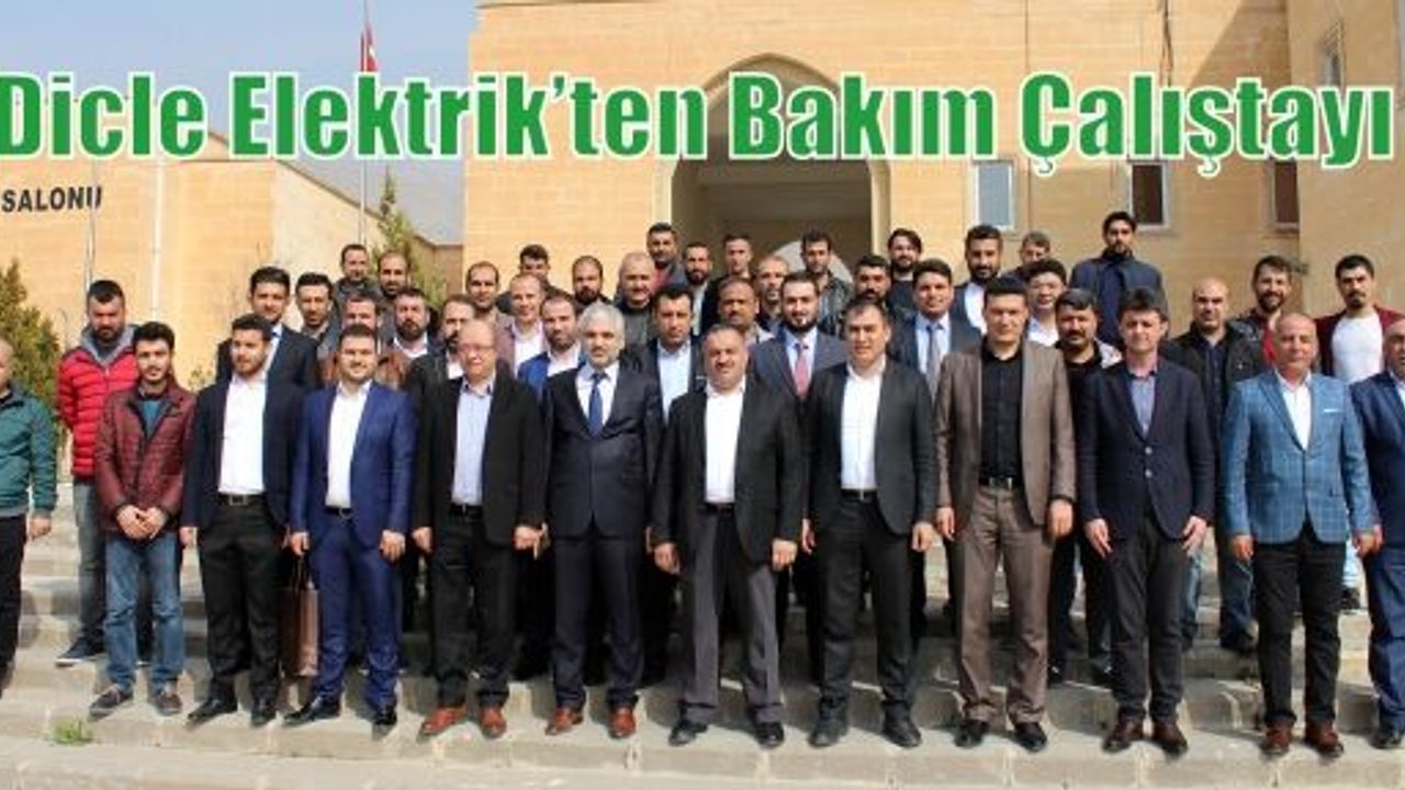 Dicle Elektrik’ten Bakım Çalıştayı