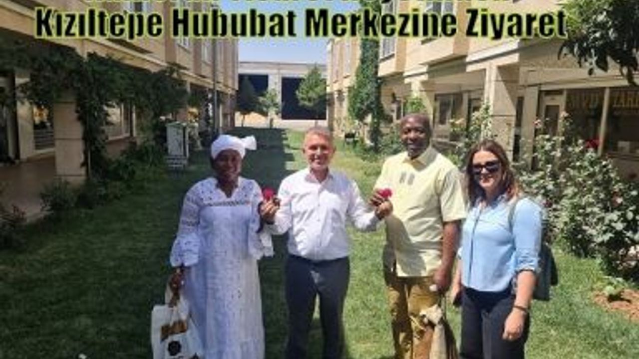 Kamerun Ticaret Heyetinden Kızıltepe Hububat Merkezine Ziyaret