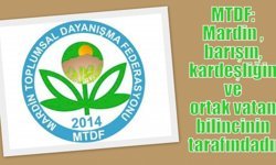 MTDF: Mardin, barışın, kardeşliğin ve ortak vatan bilincinin tarafındadır