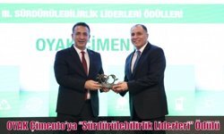 OYAK Çimento’ya “Sürdürülebilirlik Liderleri” Ödülü