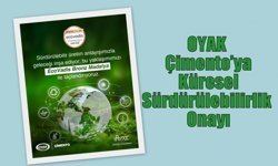 OYAK Çimento’ya Küresel Sürdürülebilirlik Onayı
