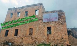 Derik'te Karahan Konağı restorasyonuna başlandı