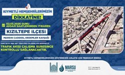 Mardin Kavşağında Yarın Trafik Kontrollü Sağlanacak