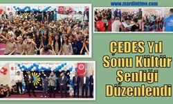 ÇEDES Yıl Sonu Kültür Şenliği Düzenlendi