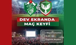 Kızıltepe Belediyesi Amedspor maçını dev ekranda yayınlayacak