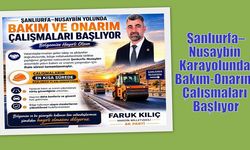 Şanlıurfa–Nusaybin Karayolunda Bakım-Onarım Çalışmaları Başlıyor