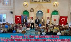 Kızıltepe Yaz Kur’an Kursları Açılış Programı Muhammed Camii’nde Gerçekleştirildi