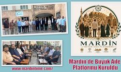 Mardin'de Büyük Aile Platformu Kuruldu