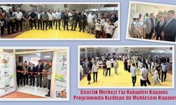 Gençlik Merkezi Yaz Kulüpleri Kapanış Programinda Kızıltepe’de Muhteşem Kapanış