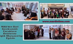 MAÜ’den Özel Gereksinimli Çocukların Annelerine Sağlık Okuryazarlığı Eğitimi