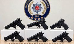 3 İlçede operasyon: 6 Adet ruhsatsız tabanca ele geçirildi