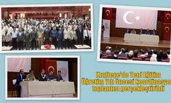 Kızıltepe'de Yeni Eğitim-Öğretim Yılı öncesi koordinasyon toplantısı gerçekleştirildi