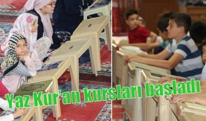 Yaz Kur’an kursları başladı