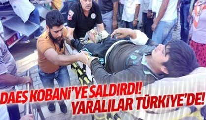 DAEŞ Kobani'ye bomba yüklü araçlarla saldırdı