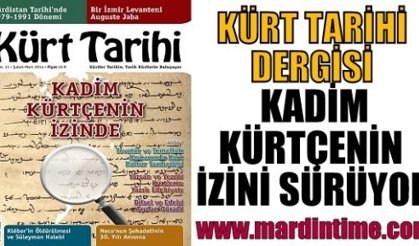 Kürt Tarihi dergisinin 11. sayısı çıktı