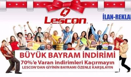 LESCON'da Büyük Bayram İndirimi