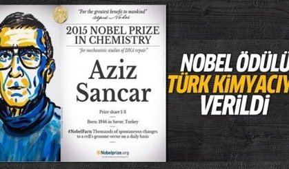 Nobel ödülü Türk'e verildi!
