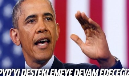 Obama'dan PYD'ye destek vermeye devam edeceğiz mesajı