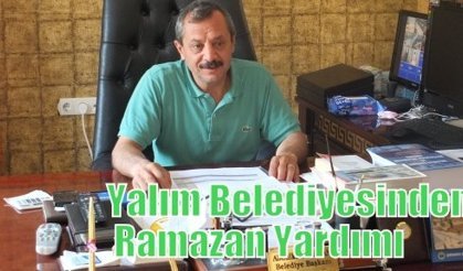 Yalım Belediyesinden Ramazan Yardımı