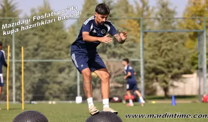 Mazıdağı Fosfatspor’da kupa hazırlıkları başladı