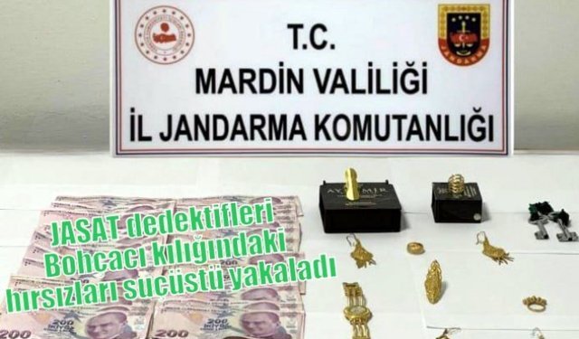 JASAT dedektifleri Bohçacı kılığındaki hırsızları suçüstü yakaladı