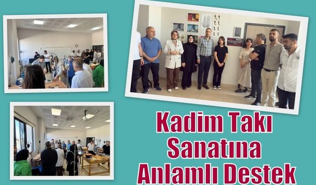 Kadim Takı Sanatına Anlamlı Destek