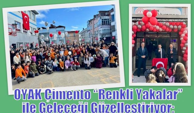 OYAK Çimento “Renkli Yakalar” ile Geleceği Güzelleştiriyor: