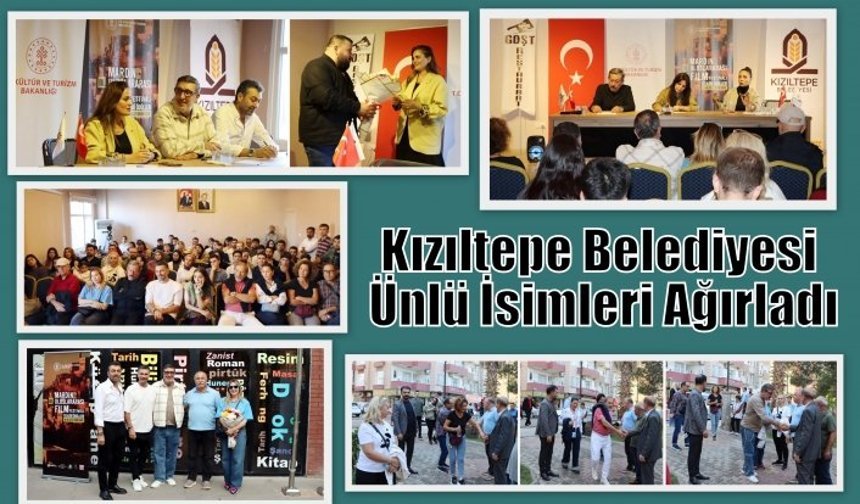 Kızıltepe Belediyesi Ünlü İsimleri Ağırladı
