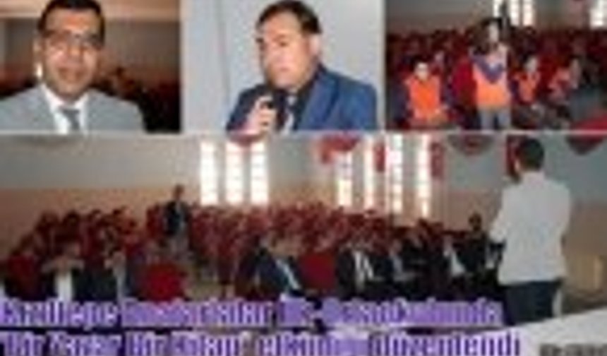 Kızıltepe’de “Bir şair bir şiir” etkinliği düzenlendi