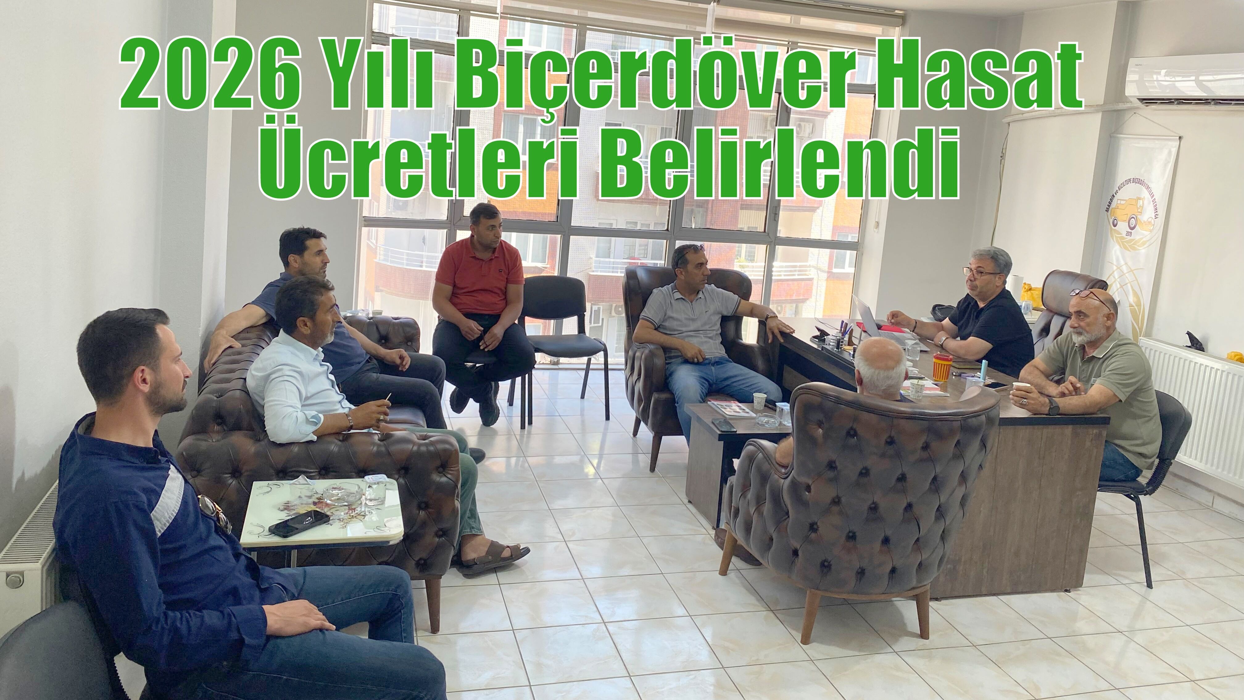 2026 Yılı Biçerdöver Hasat Ücretleri Belirlendi